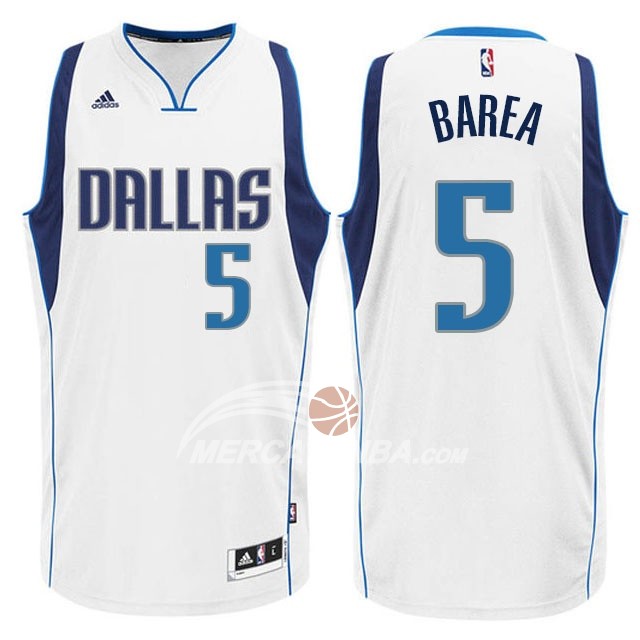 Maglia NBA Barea Dallas Mavericks Blanco